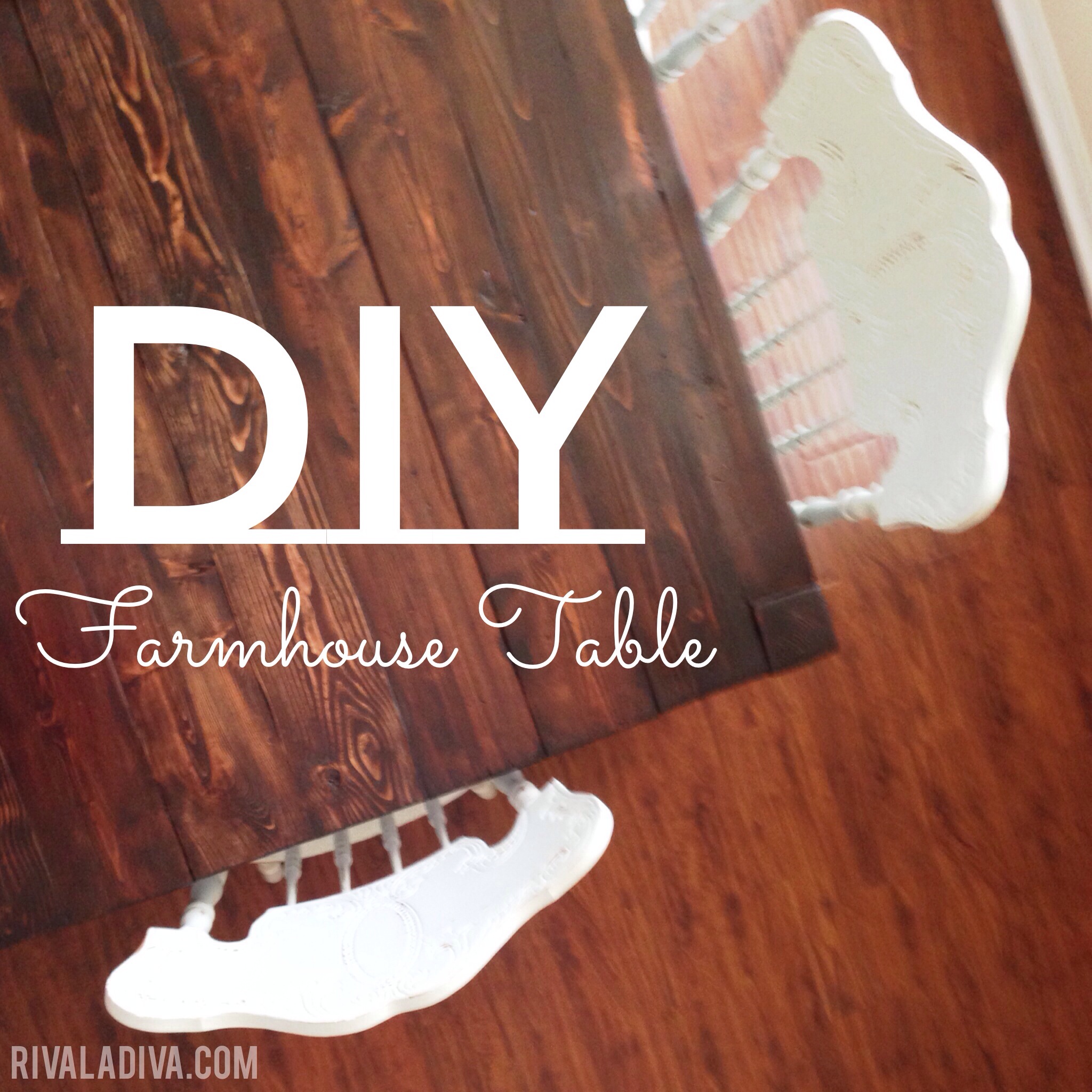 DIY Restoration Hardware Farmhouse Table