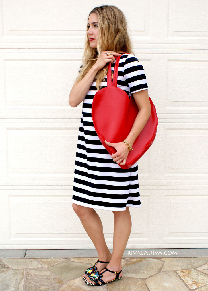 Kate Spade Inspired Heart Tote Tutorial