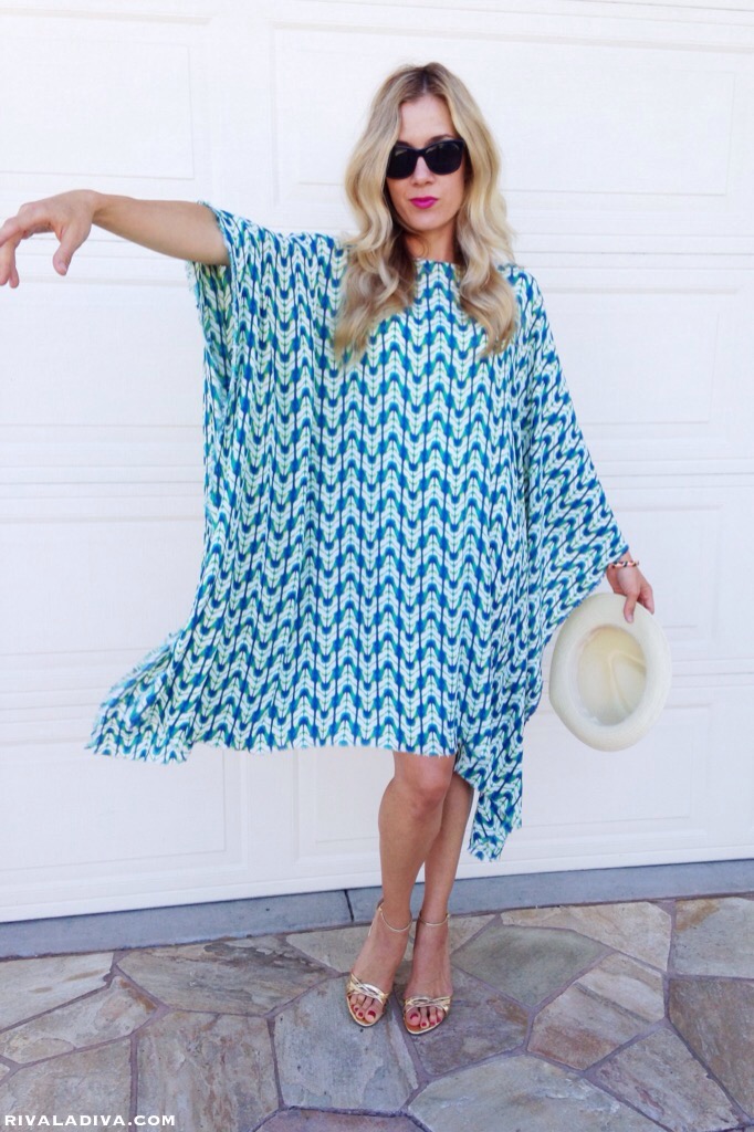 The Perfect Summer Caftan Dress Tutorial Riva la Diva