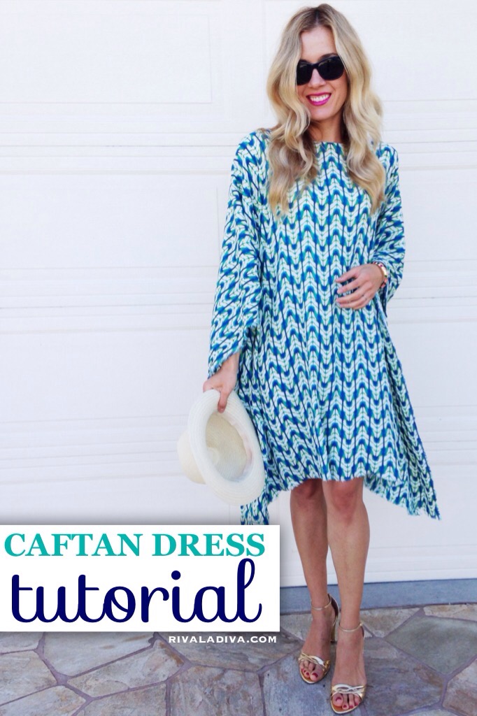 EASY Caftan Dress Tutorial