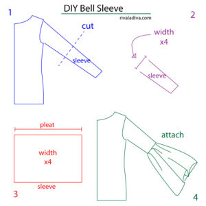 Rosy Hues + DIY Bell Sleeve