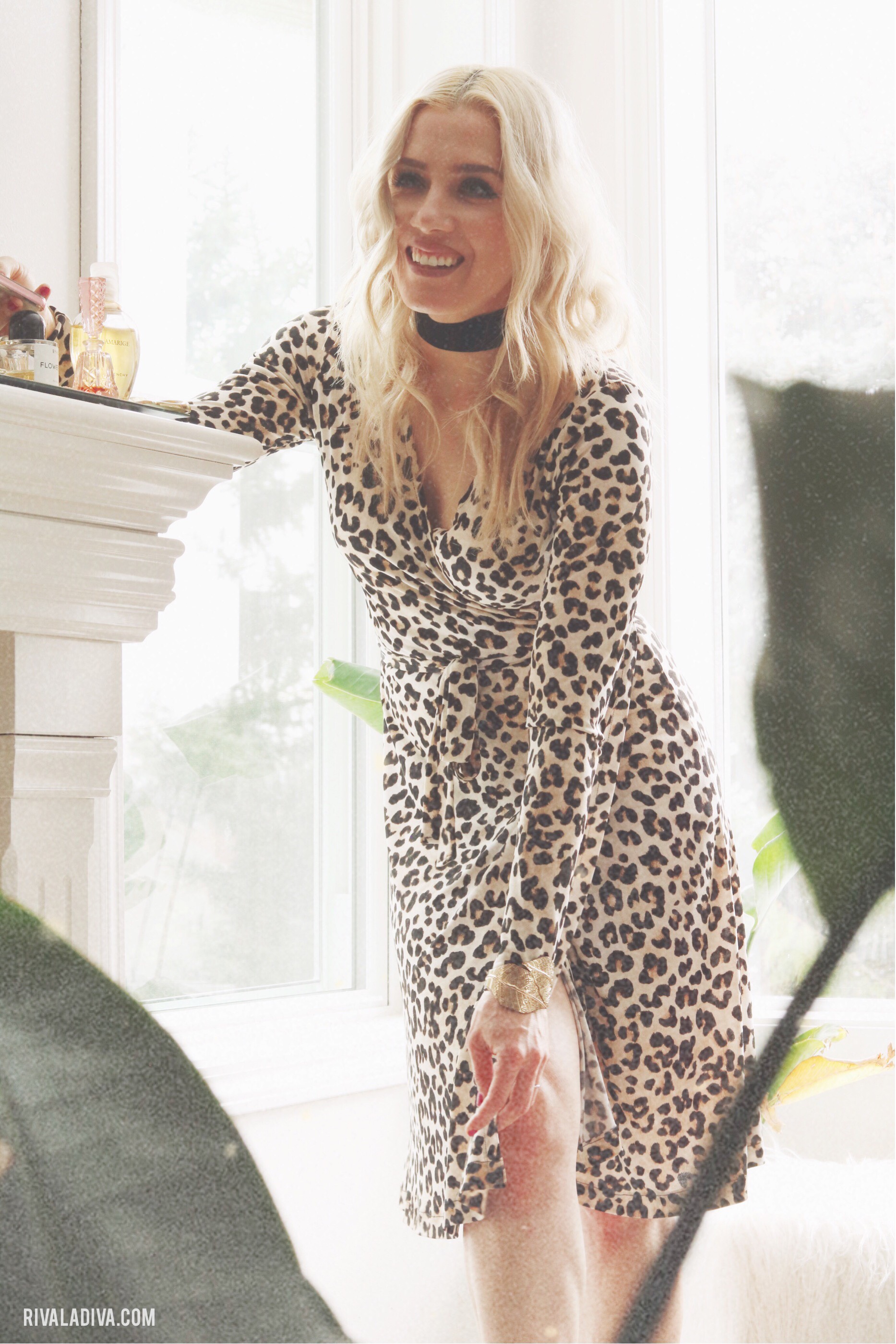 Lady in Leopard // Making the Perfect Wrap Dress; DIY Wrap Dress Tutorial
