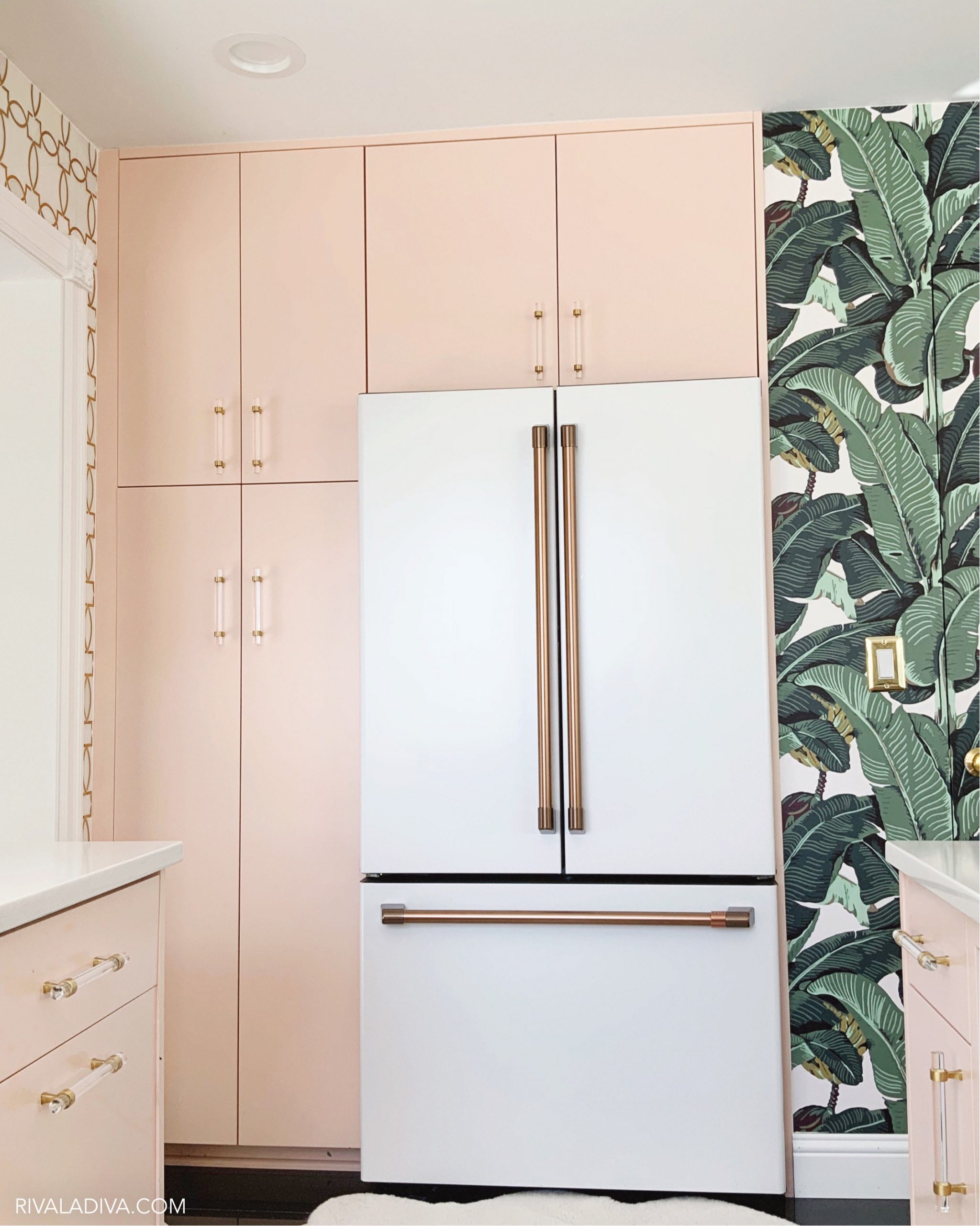 Blush Kitchen REVEAL Riva la Diva