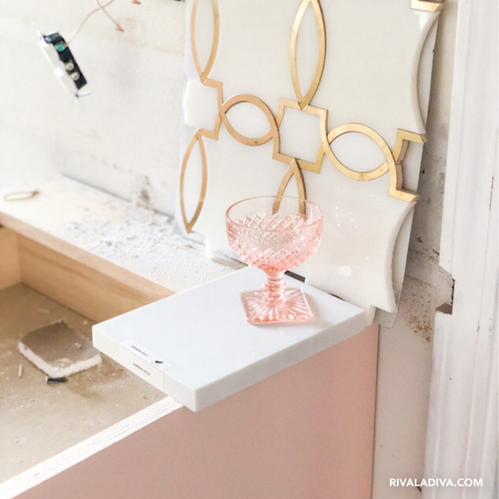 Blush Pink kitchen inspo at RivaLaDiva.com