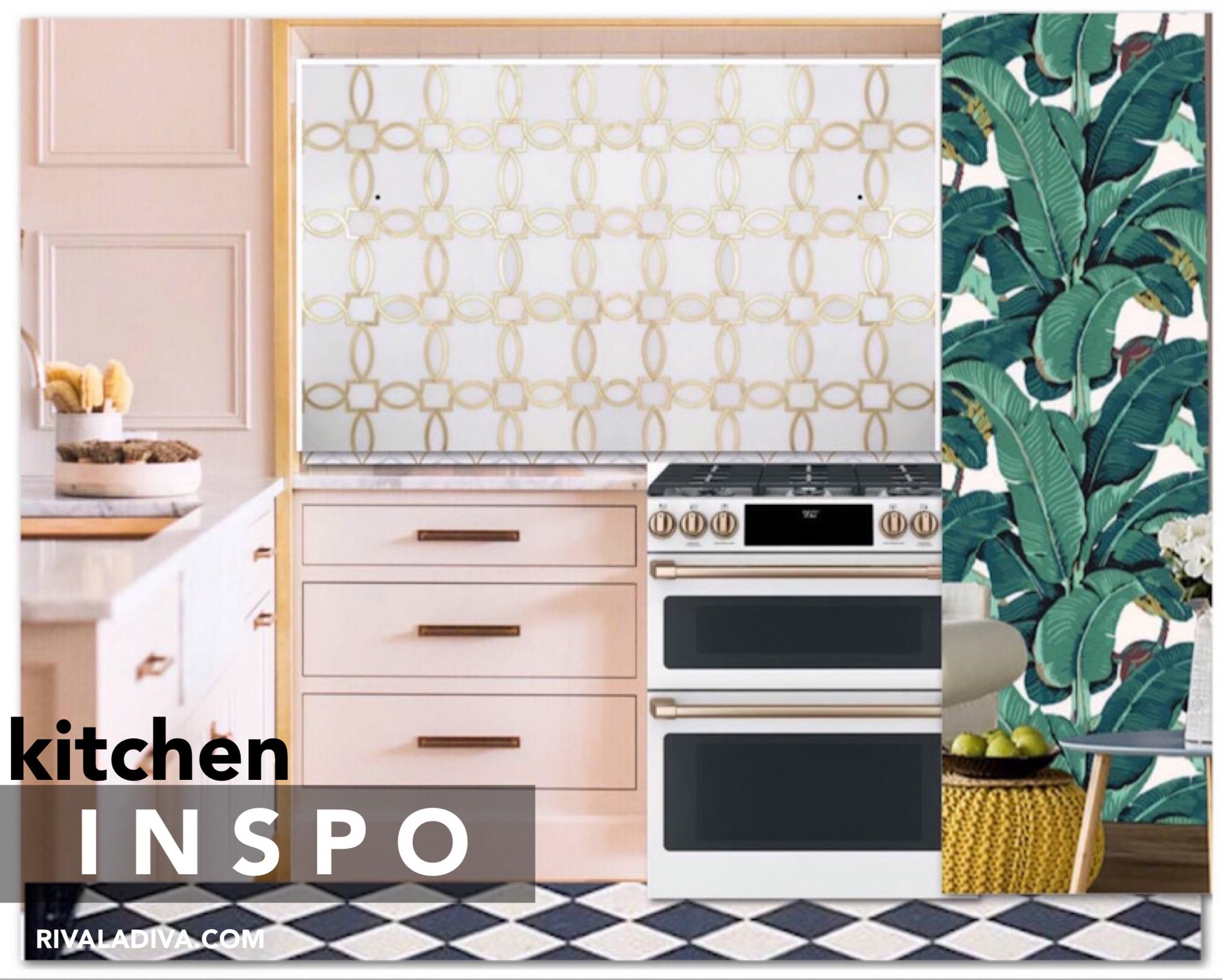 Blush Kitchen REVEAL Riva la Diva