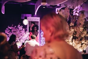 Seattle fashion influencers at Gossip & Glamour x styled Seattle spring fashion event. International women’s day. Seattle fashion news.