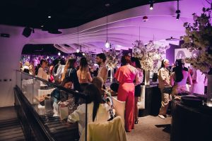Seattle fashion influencers at Gossip & Glamour x styled Seattle spring fashion event. International women’s day. Seattle fashion news. Photo credit: Vivian Hsu Photography