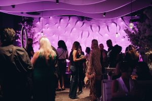Seattle fashion influencers at Gossip & Glamour x styled Seattle spring fashion event. International women’s day. Seattle fashion news. Photo credit: Vivian Hsu Photography