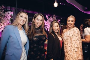 Seattle fashion influencers at Gossip & Glamour x styled Seattle spring fashion event. International women’s day. Seattle fashion news.